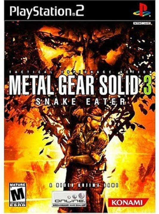 Metal Gear Solid 3 Snake Eater - GCC PS2