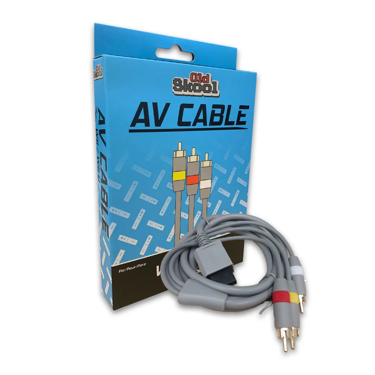 Old Skool Wii AV Cable - Video Game Advantage