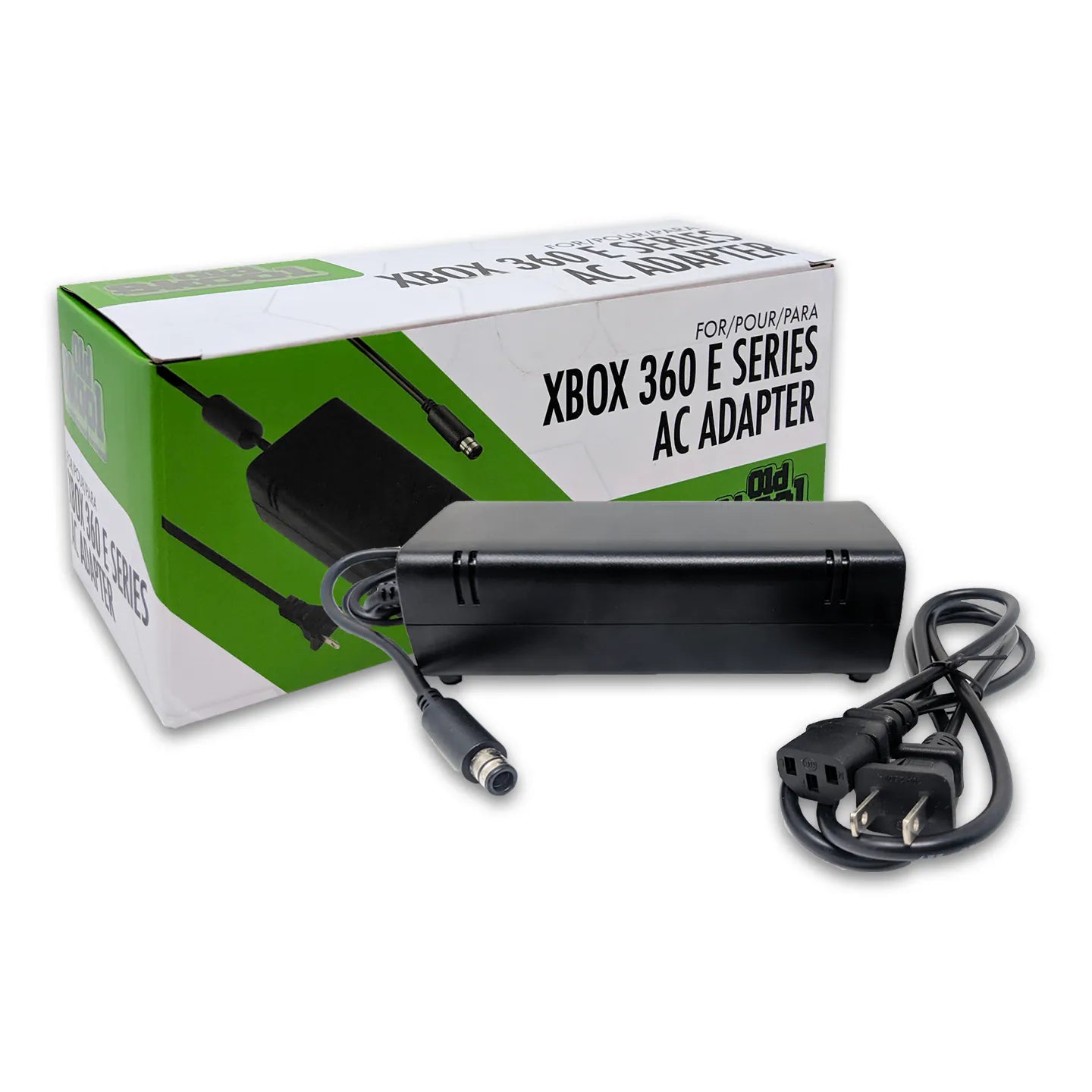 Old Skool Xbox 360 E AC Adapter (NEW) - Video Game Advantage