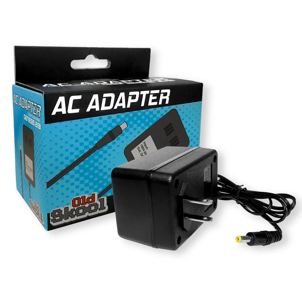 Old Skool Genesis 2/3 AC Adapter (NEW) - Video Game Advantage