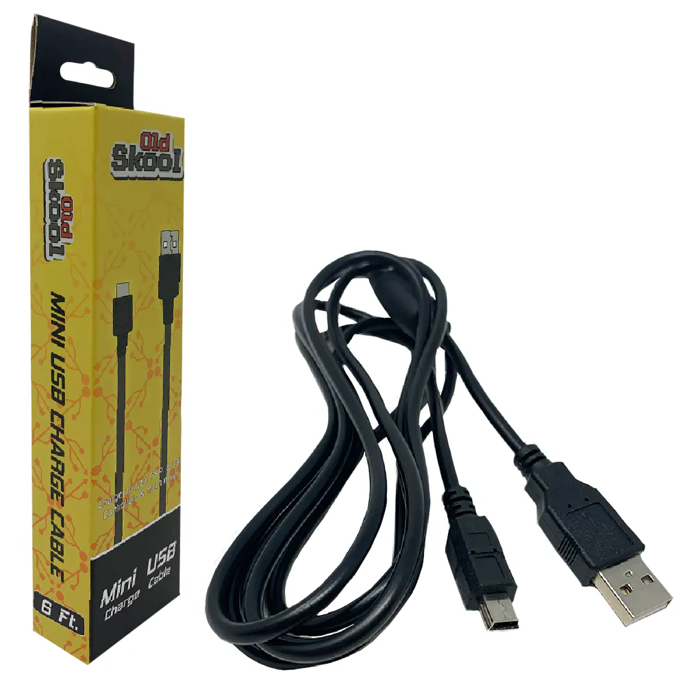 Old Skool PS3 Charge Cable (NEW) - Video Game Advantage