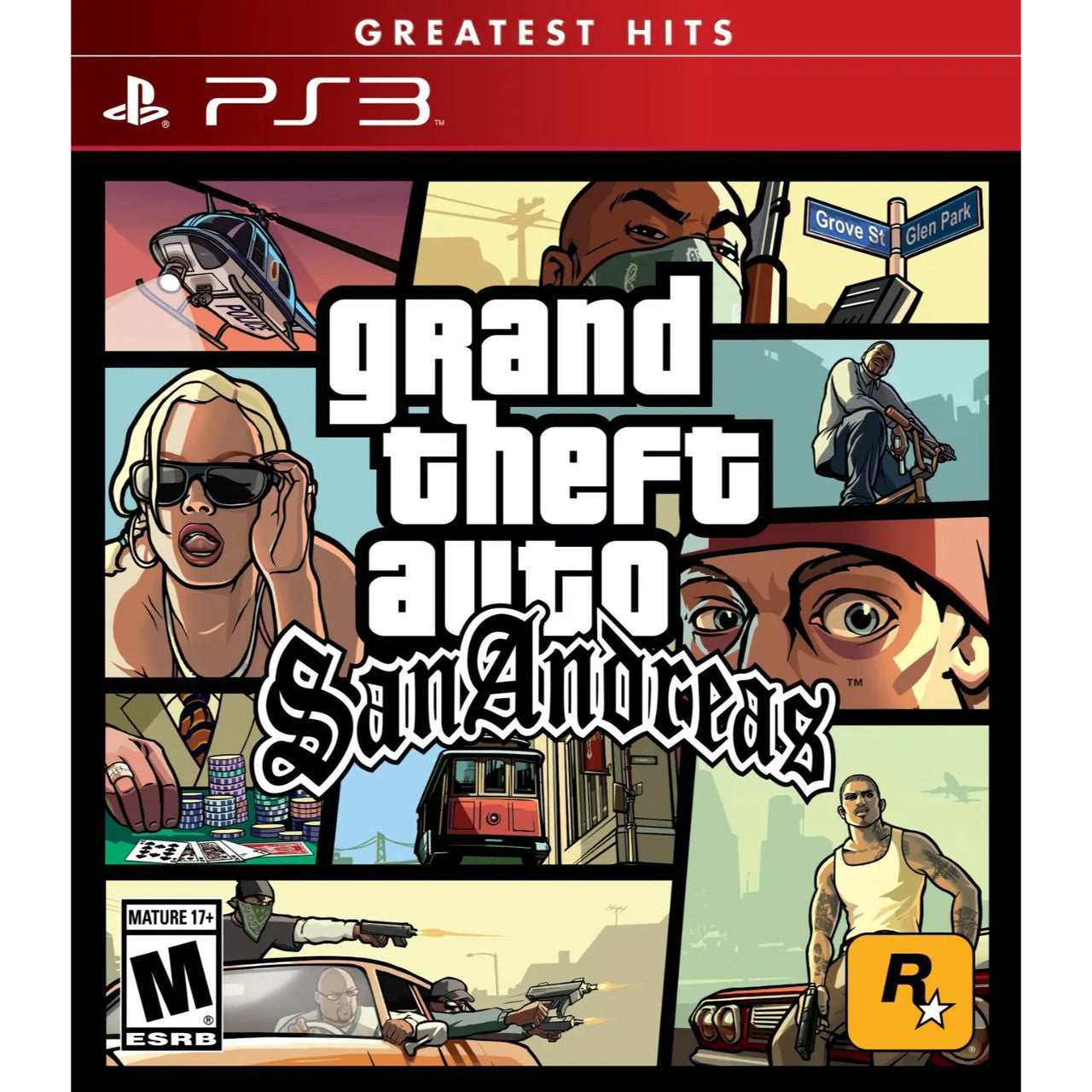 Grand Theft Auto San Andreas (Greatest Hits) - BGC PS3
