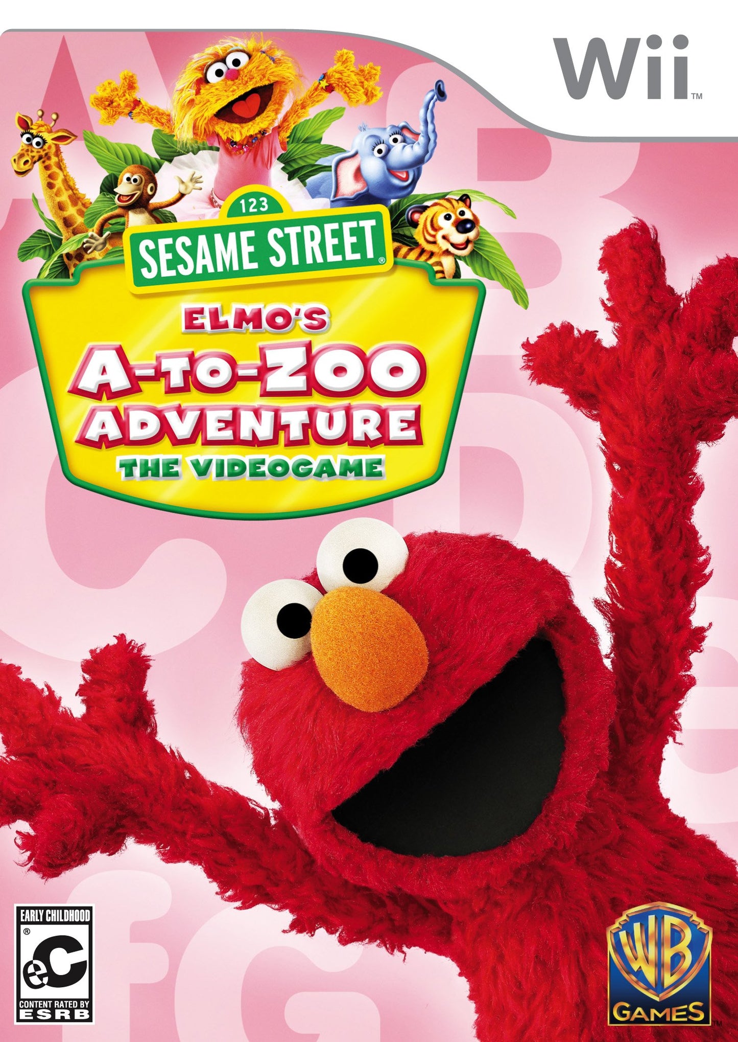 Sesame Street: Elmo's A-to-Zoo Adventure - BGC Wii