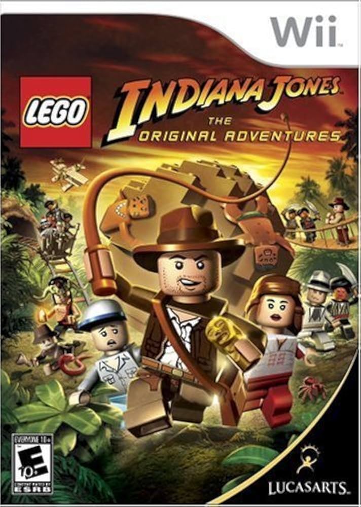 Lego Indiana Jones The Original Adventure - BGC Wii