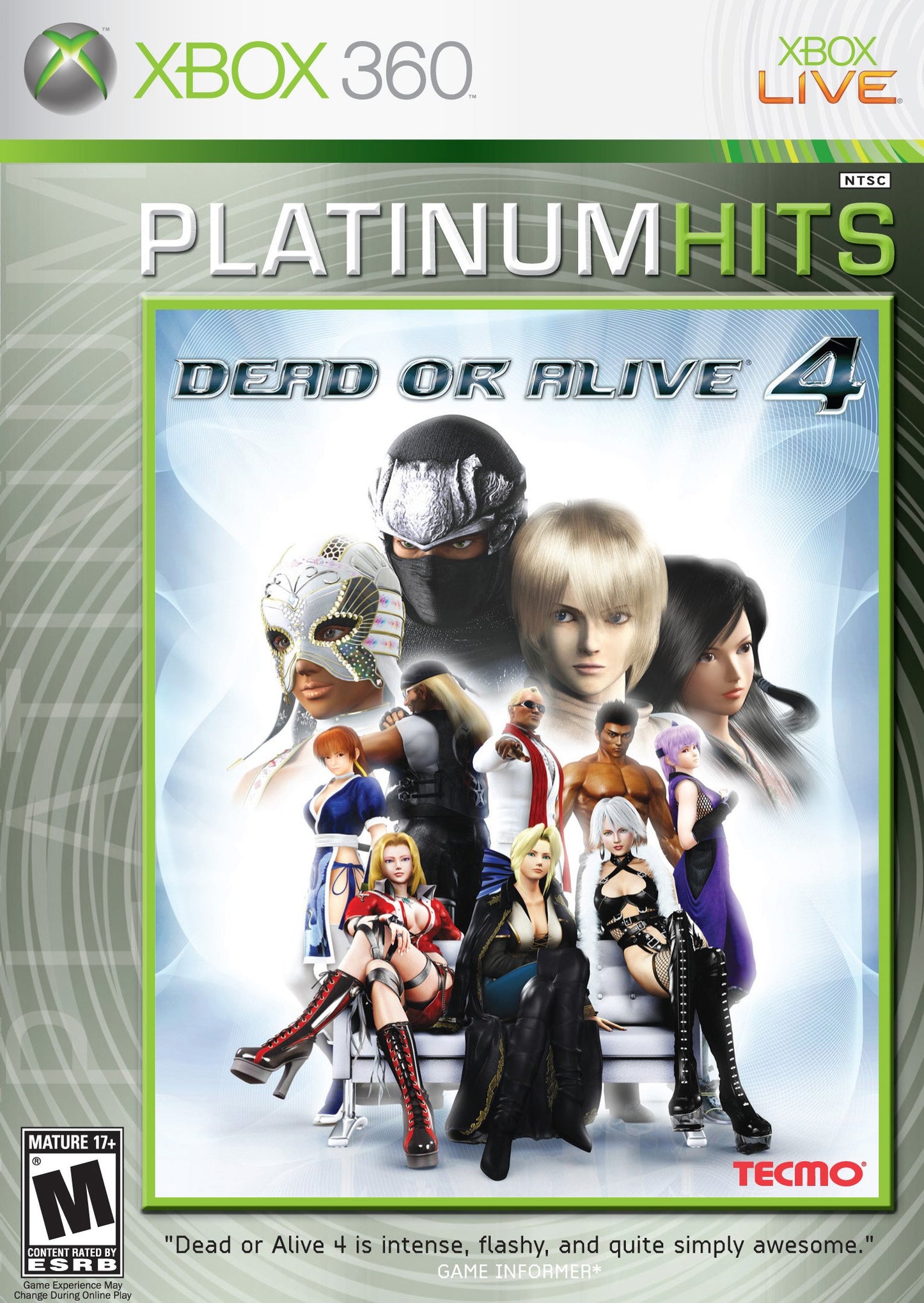 Dead of Alive 4 (Platinum Hits) - BGC Xbox 360