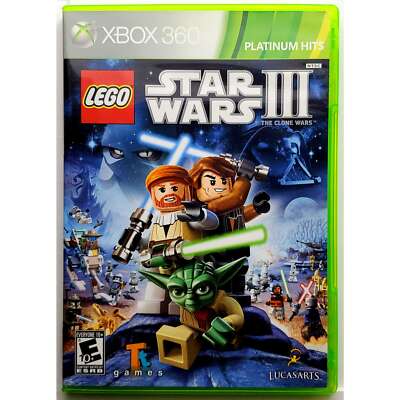 Lego Star Wars III: The Clone Wars (Platinum Hits) - BGC Xbox 360