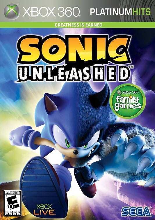 Sonic Unleashed (Platinum Hits) - BGC Xbox 360