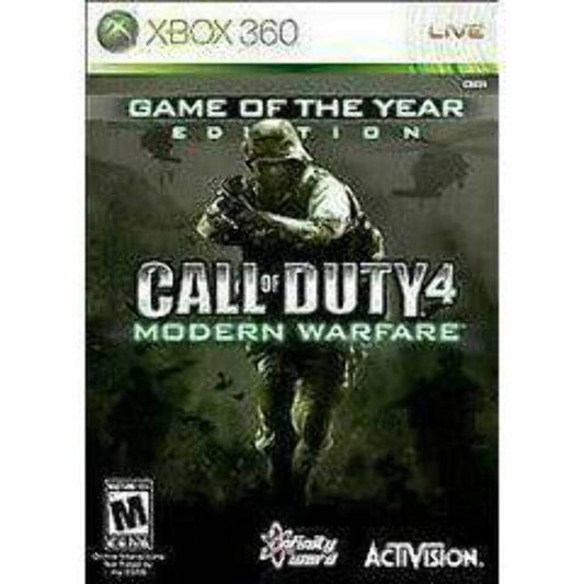 Call of Duty 4 Modern Warfare (Game of the Year Edition) - BGC Xbox 360