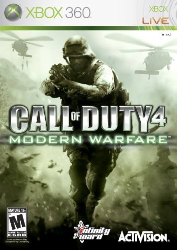 Call of Duty 4 Modern Warfare - BGC Xbox 360