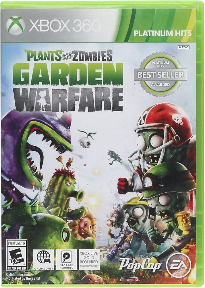 Plants vs Zombies Garden Warfare (Platinum Hits) - BGC Xbox 360