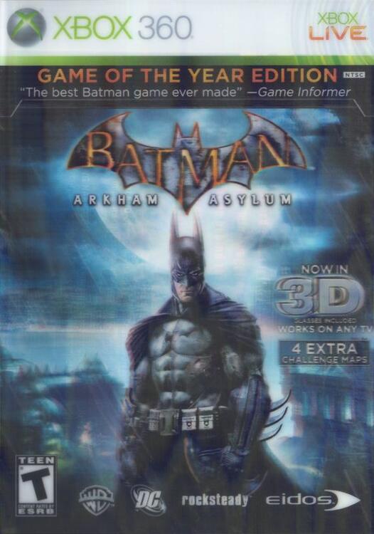 Batman: Arkham Asylum (Game of the Year Edition) - BGC Xbox 360