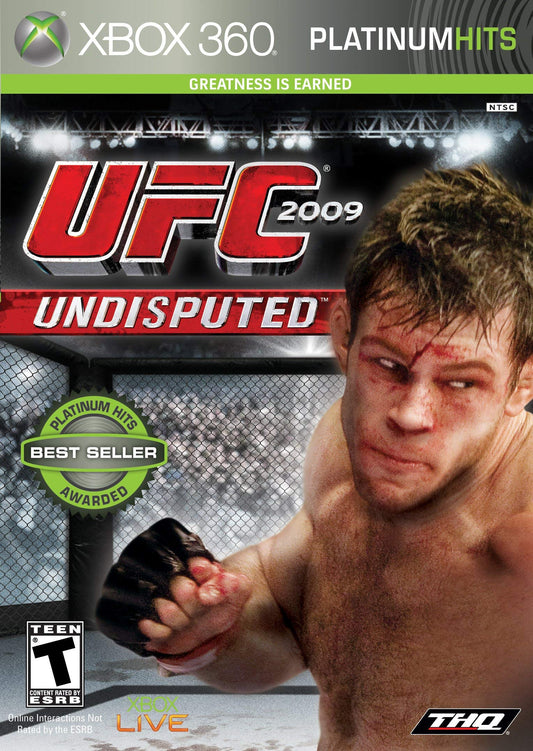 UFC 2009 Undisputed (Platinum Hits) - Source Xbox 360 Commission