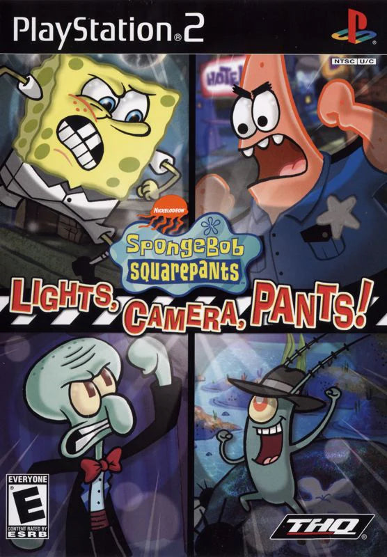 Spongebob Squarepants: Lights, Camera, Pants! - BGC PS2