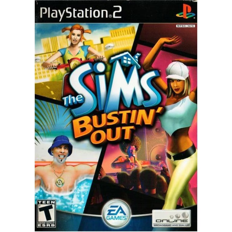 The Sims Bustin' Out - BGC PS2