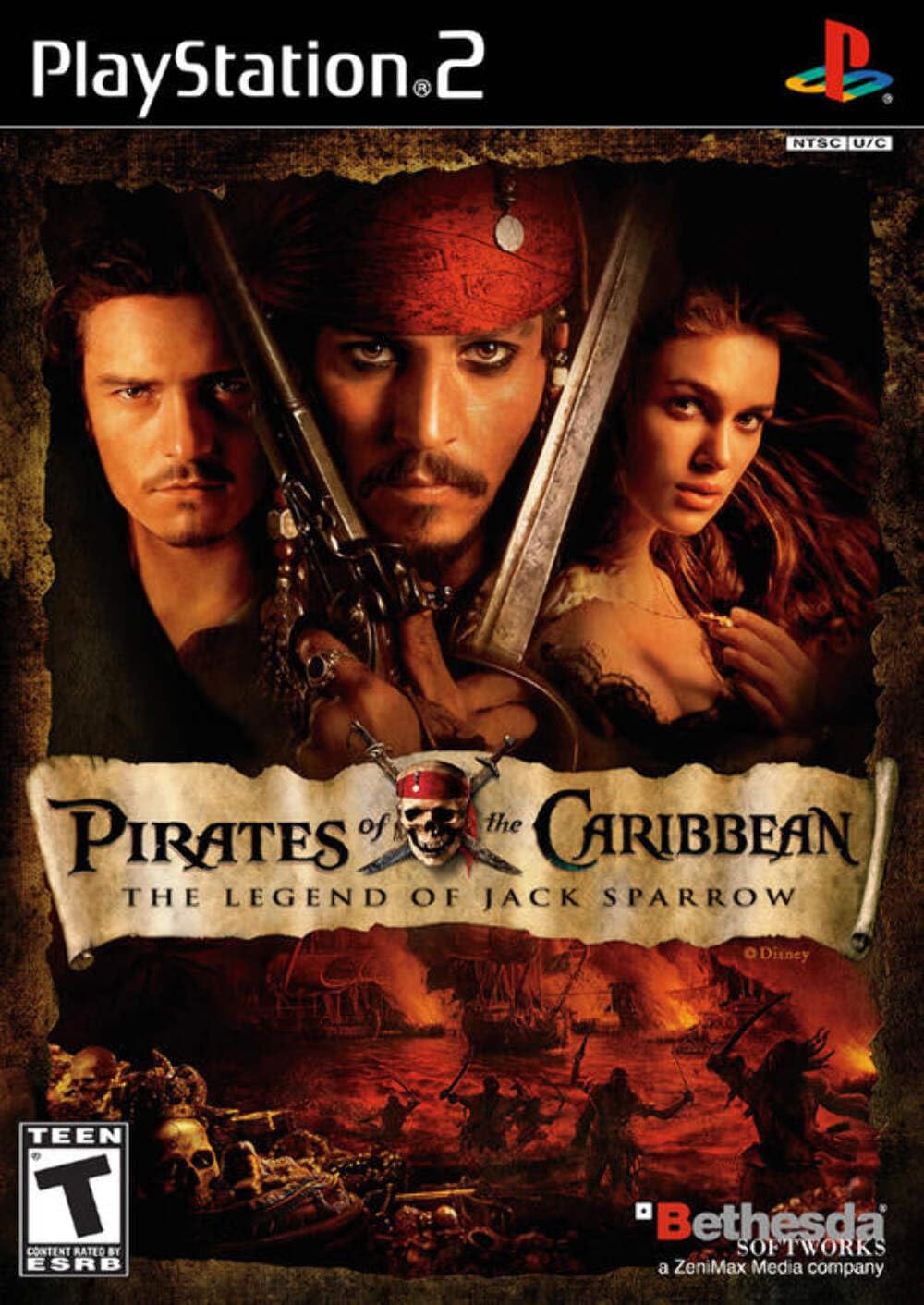 Pirates of the Caribbean: The Legend of Jack Sparrow - BGC PS2