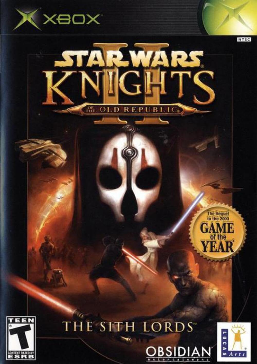 Star Wars Knights of the Old Republic: The Sith Lords - GCC Xbox