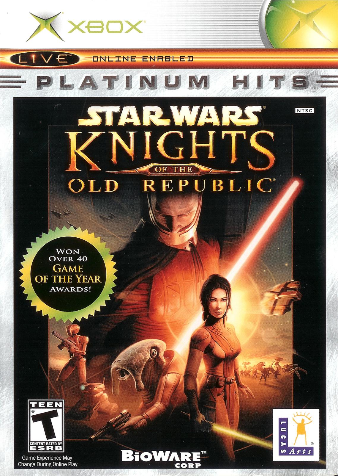 Star Wars Knights of the Old Republic (Platinum Hits) - GCC Xbox