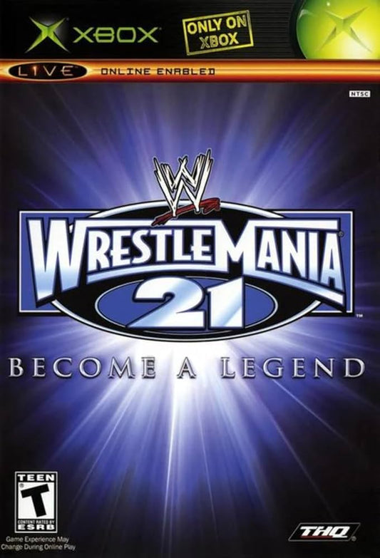 Wrestlemania XXI: Become a Legend - GCC Xbox