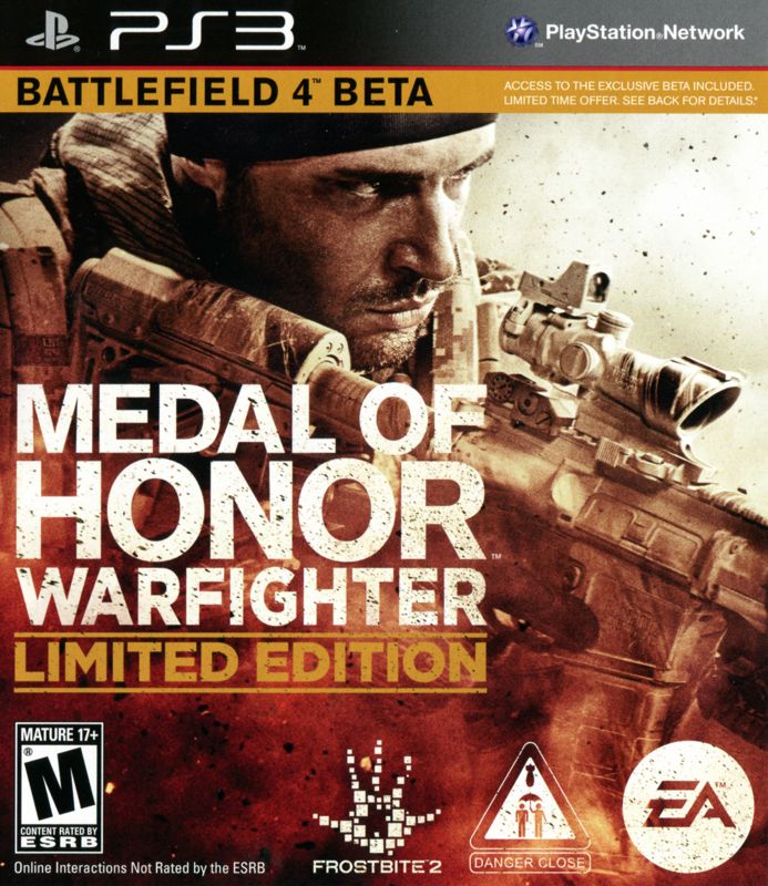 Medal of Honor Warfighter Limited Edition - BGC PS3