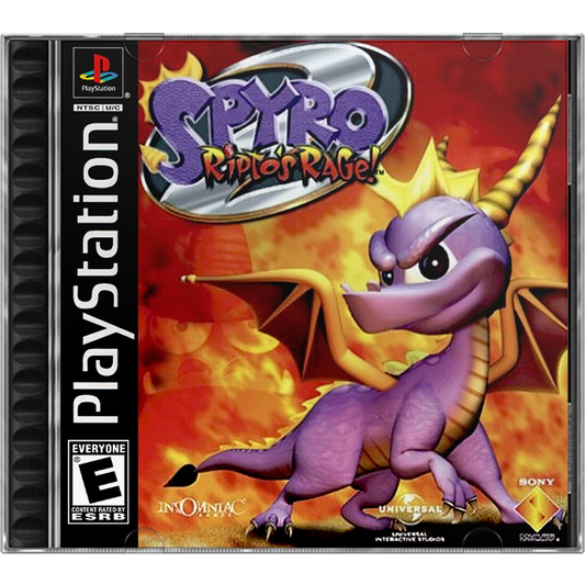 Spyro Ripto's Rage! - Source PS1 Commission