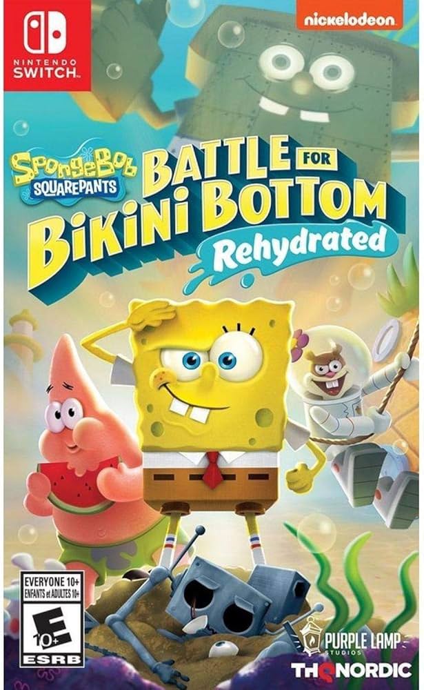 SpongeBob SquarePants Battle For Bikini Bottom Rehydrated - RJC Switch