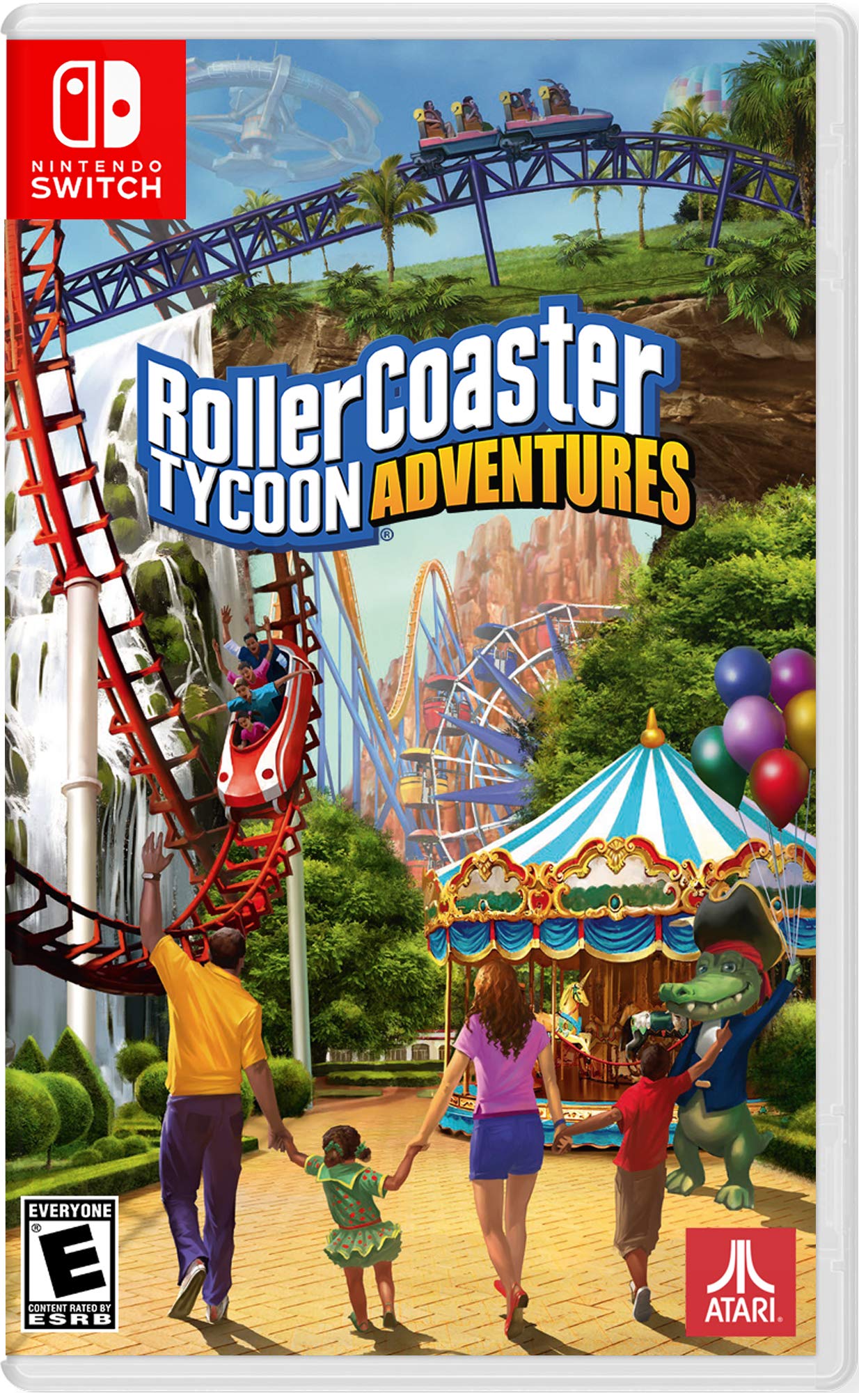 Roller Coaster Tycoon Adventures - RJC Switch