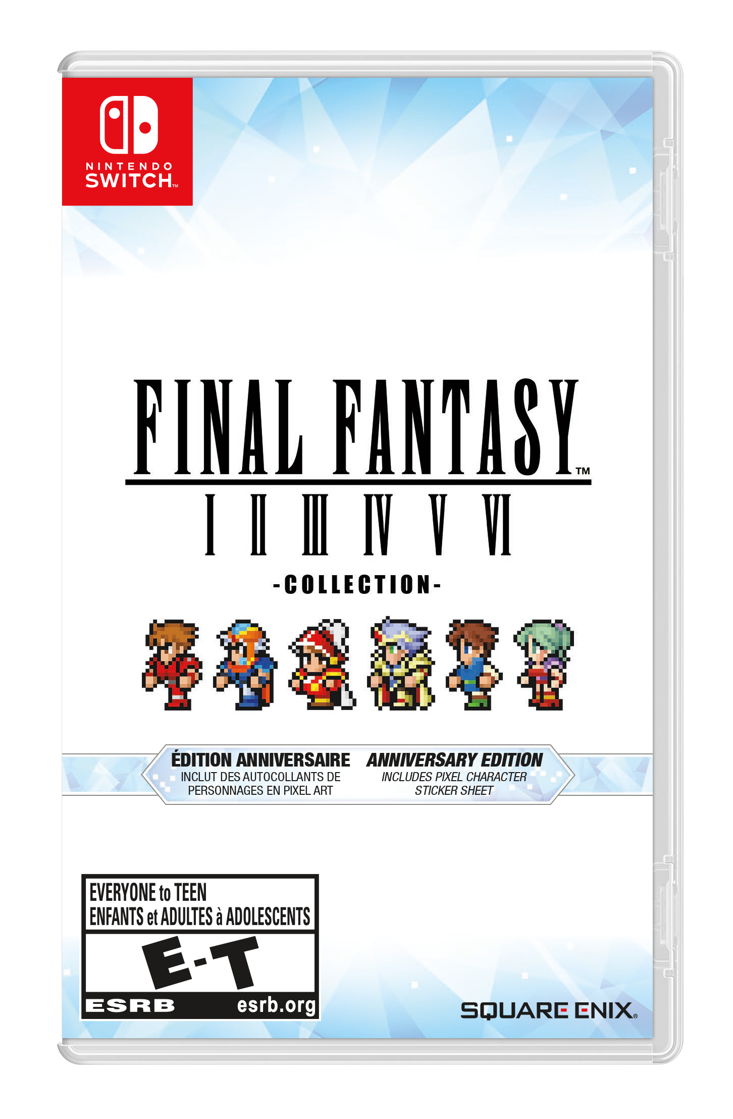 Final Fantasy I-VI Collection Pixel Remaster - RJC Switch