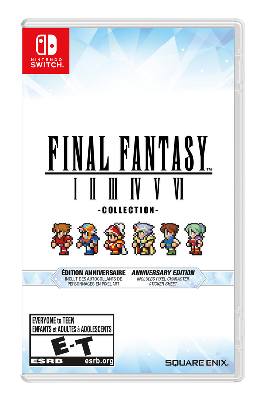 Final Fantasy I-VI Collection Pixel Remaster - RJC Switch