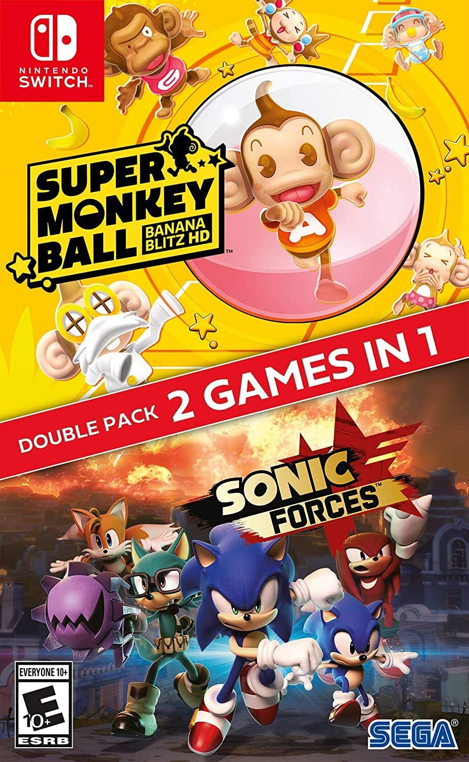 Sonic Forces + Super Monkey Ball: Banana Blitz - RJC Switch