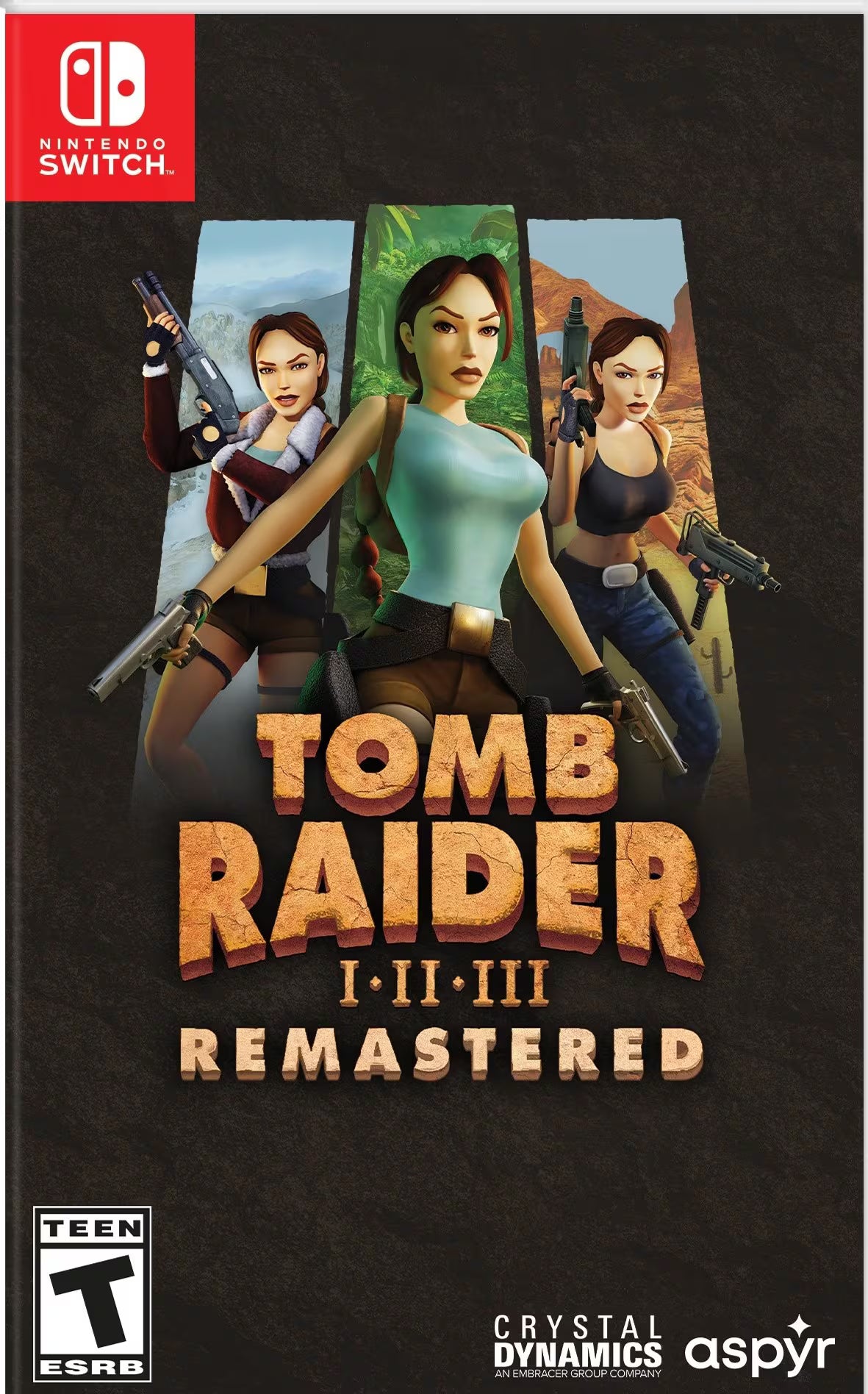 Tomb Raider I-III Remastered - RJC Switch