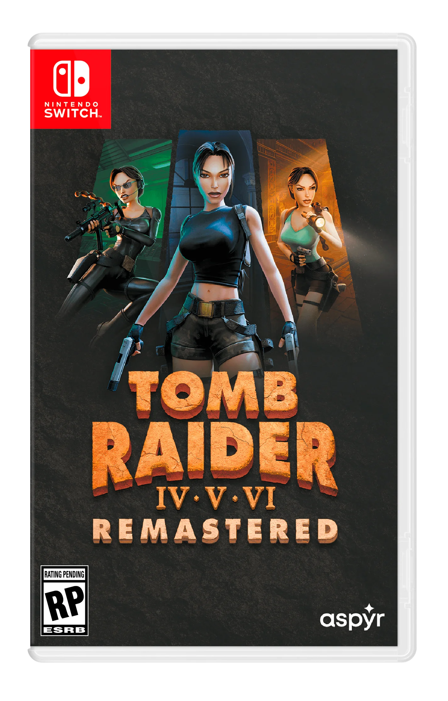 Tomb Raider IV-VI Remastered - RJC Switch