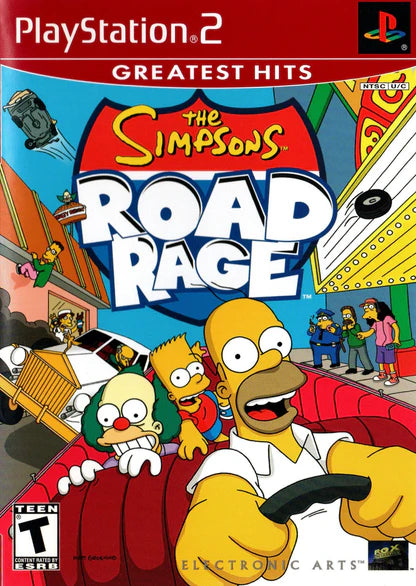 The Simpsons Road Rage (Greatest Hits) - GCC PS2