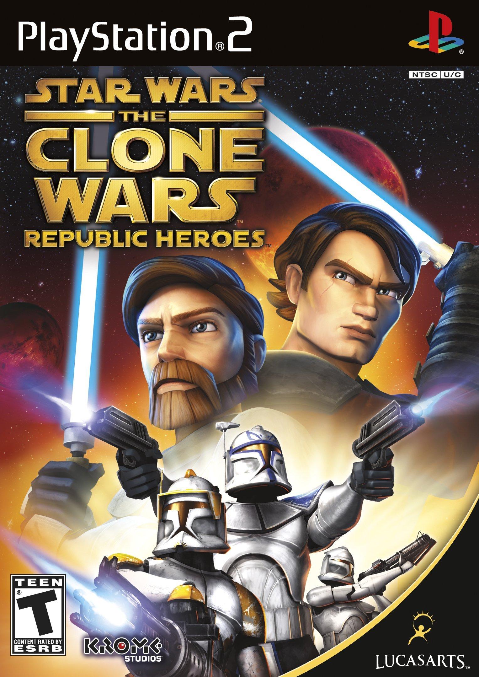 Star Wars The Clone Wars Republic Heroes - GCC PS2