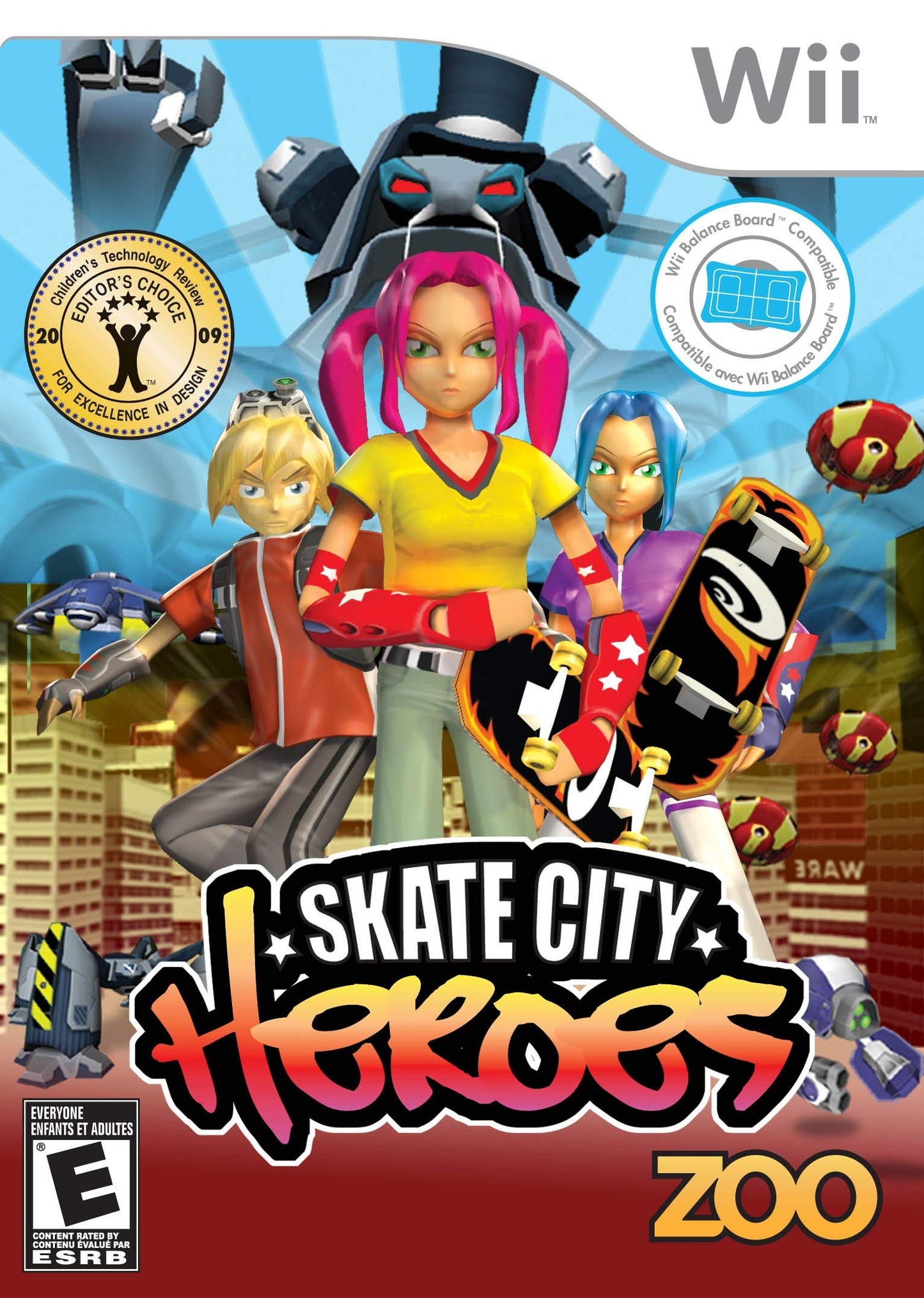 Skate City Heroes - FCG Wii