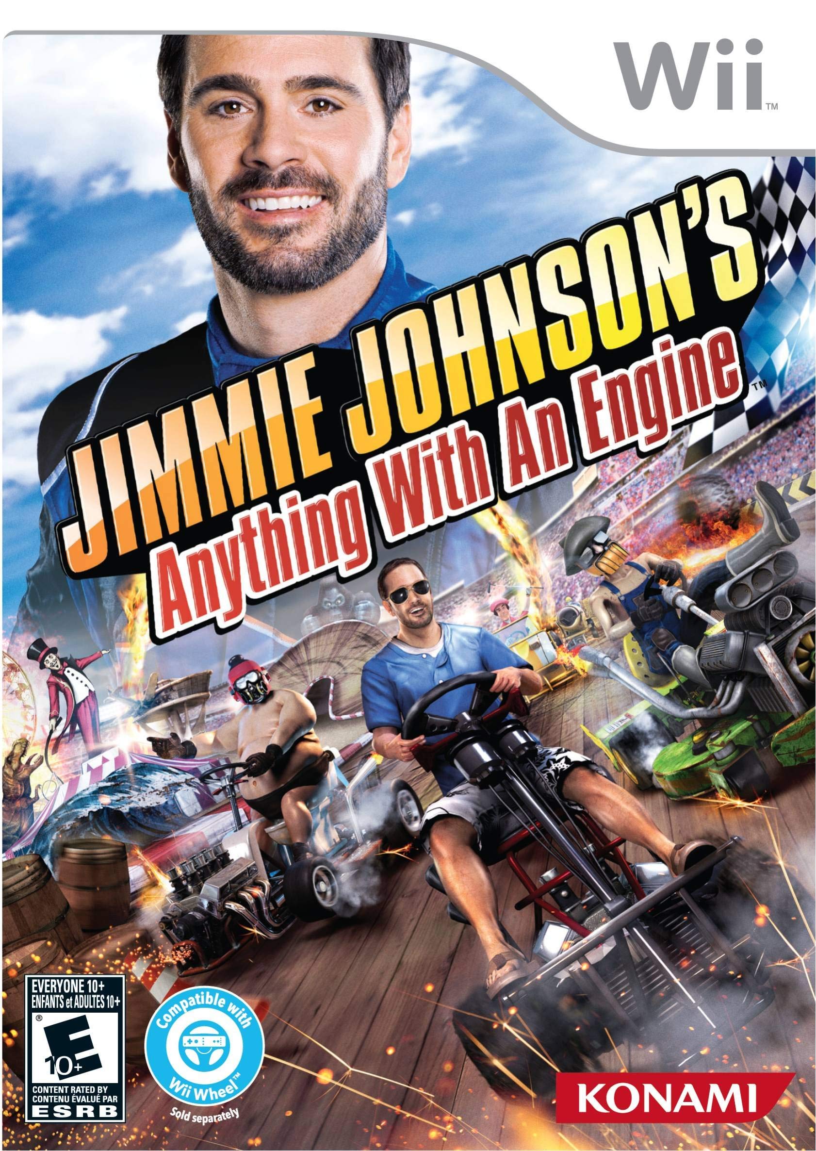 Jimmie Johnson's: Anything With an Enginel - FCG Wii