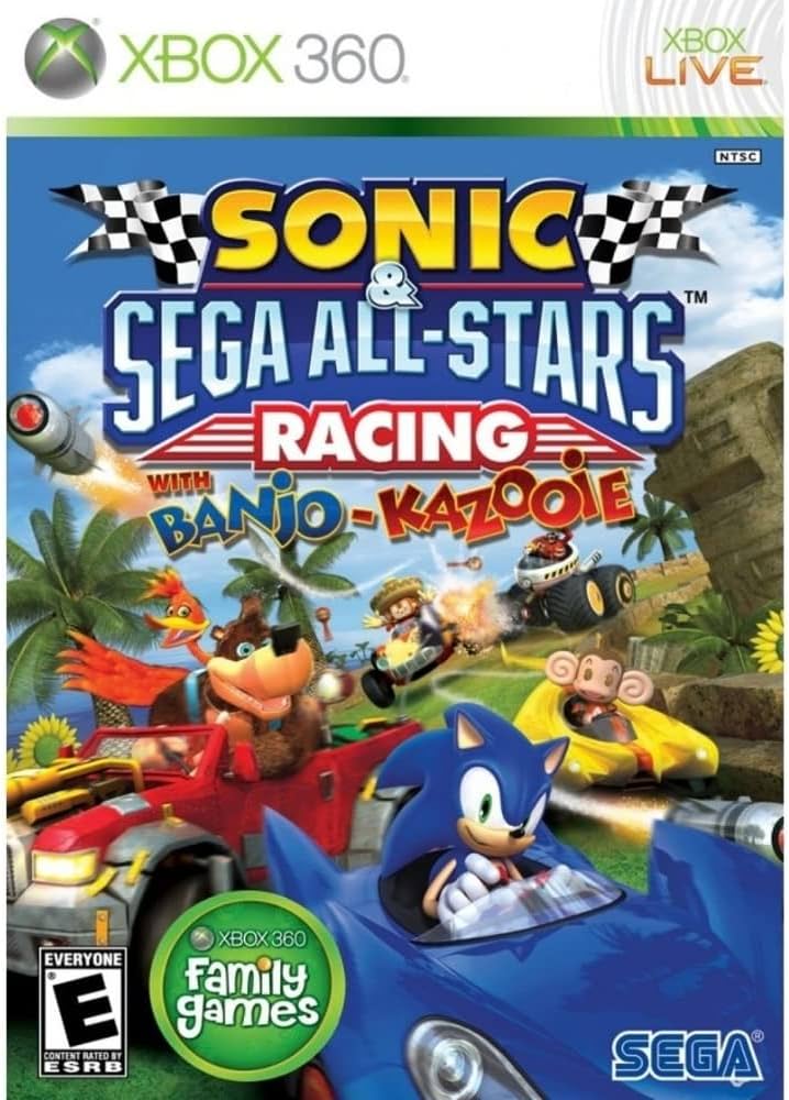 Sonic & Sega All-Stars Racing - BGC Xbox 360