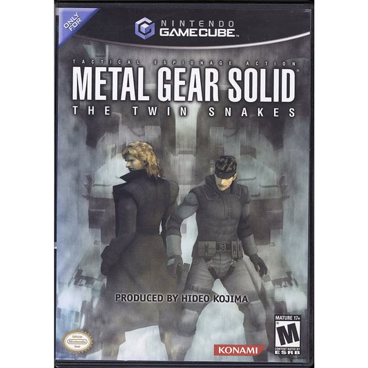 Metal Gear Solid Twin Snakes - RJC GAMECUBE