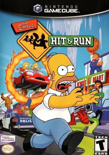 The Simpsons Hit And Run - RJC GAMECUBE