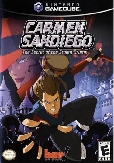 Carmen Sandiego The Secret Of The Stolen Drums - RJC GAMECUBE