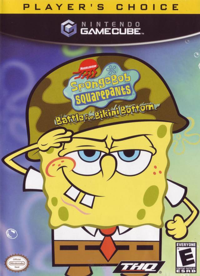 SpongeBob SquarePants Battle For Bikini Bottom [Player's Choice] - RJC GAMECUBE