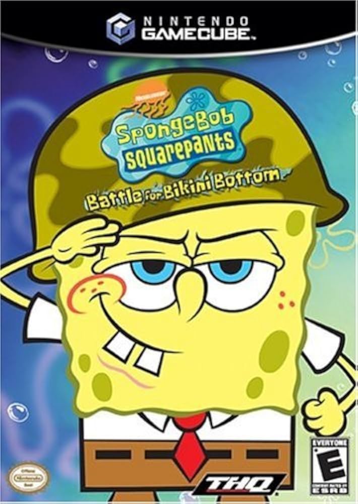 SpongeBob SquarePants Battle For Bikini Bottom - RJC GAMECUBE