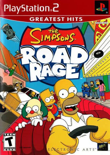 The Simpsons Road Rage (Greatest Hits) - GCC PS2