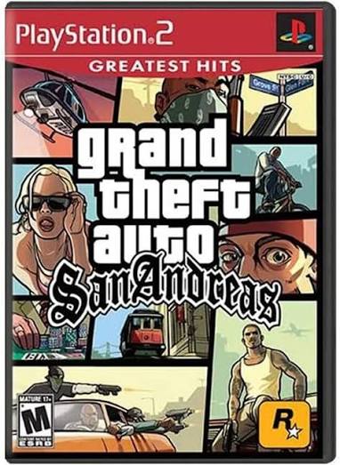 Grand Theft Auto: San Andreas (Greatest Hits) - GCC PS2