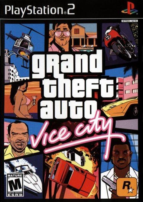 Grand Theft Auto Vice City - FCG PS2