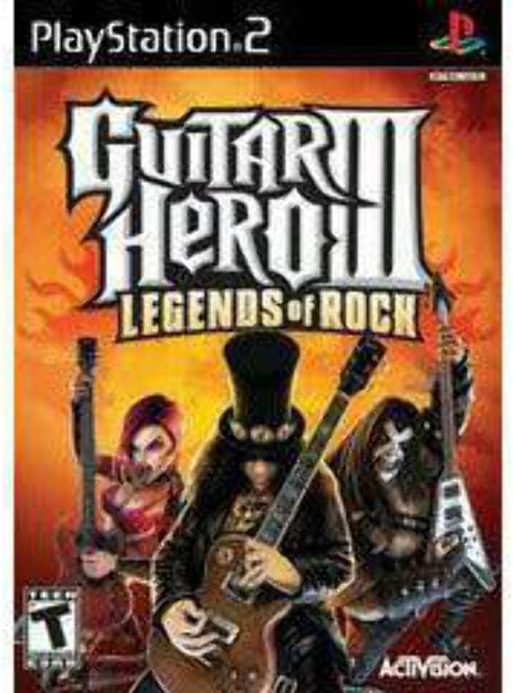 Guitar Hero III Legends of Rock - FCG PS2