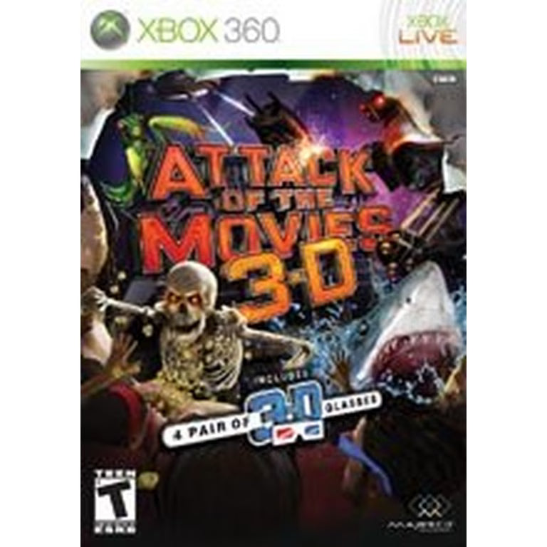 Attack of the Movies 3-D - Xbox 360 GCC