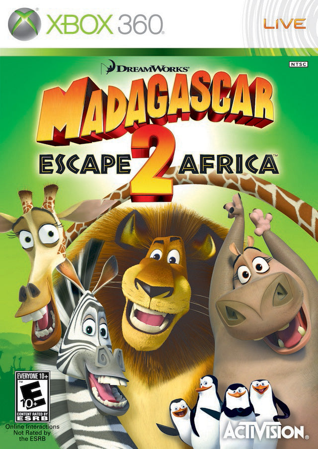 Madagascar: Escape 2 Africa - Xbox 360 GCC