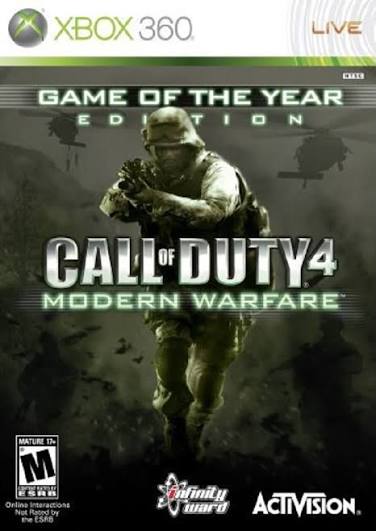 Call of Duty 4: Modern Warfare (Game of the Year Edition) - BGC Xbox 360