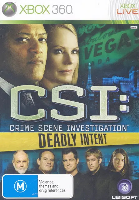 CSI: Deadly Intent - BGC Xbox 360
