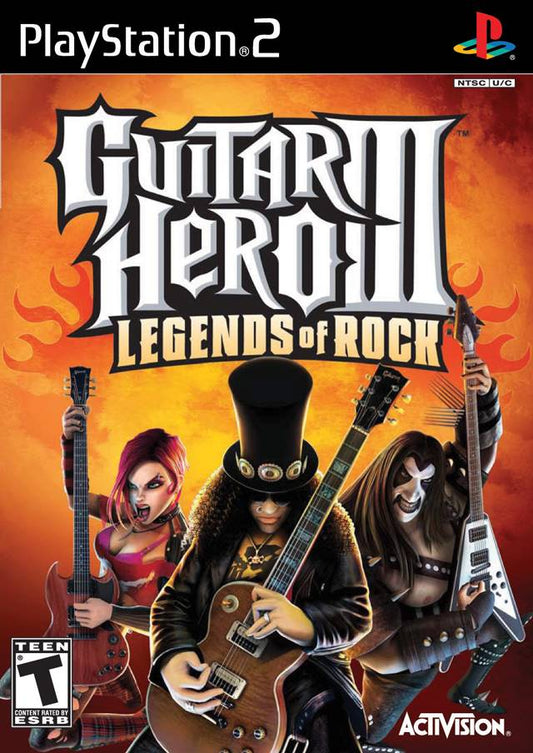 Guitar Hero III: Legends of Rock - GCC PS2